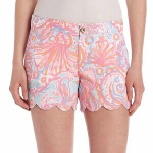 Lilly Pulitzer Buttercup Short in Too Much Bubbly print Size 10 RARE